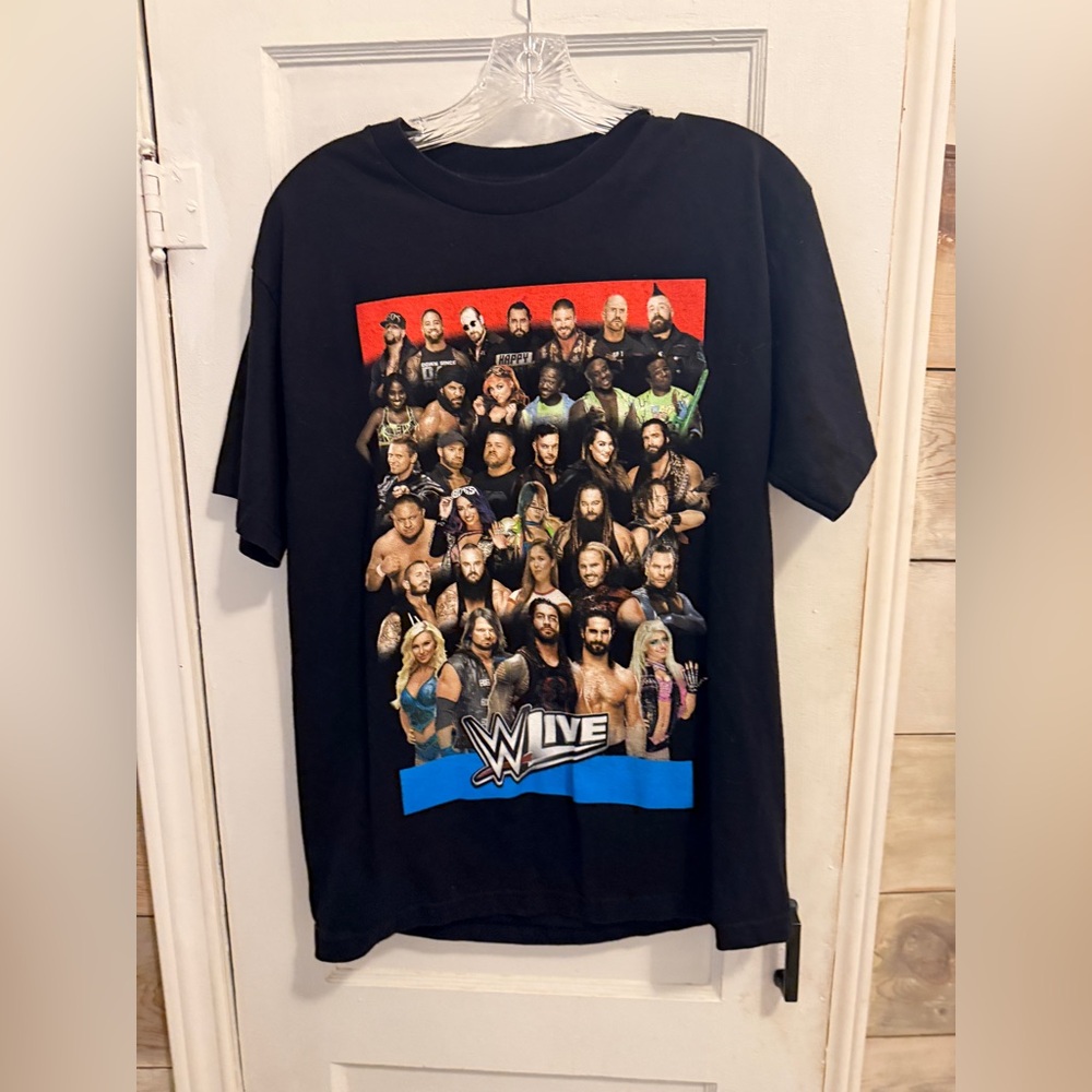 WWE Live I Was There Authentic Event Tee 2018 Size Medium NWOT
